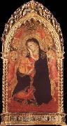 Agnolo Gaddi Madonna of Humility with Six Angels oil